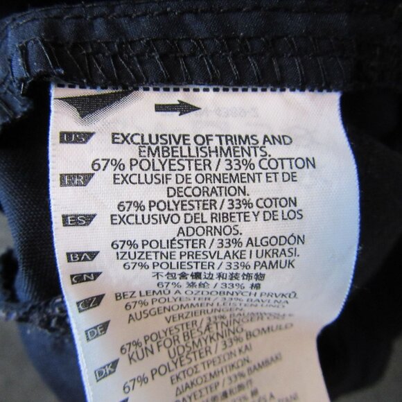 5.11 Tactical Navy Blue Work Pants Women's 8 Pocket Straight Leg EMS Outdoor - Picture 6 of 6